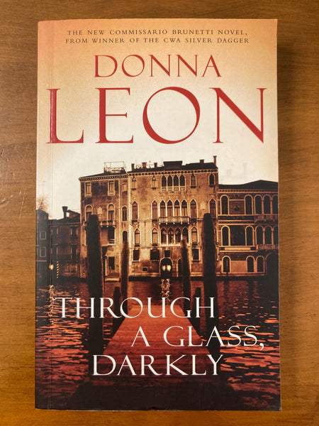 Leon, Donna - Through a Glass Darkly (Paperback)