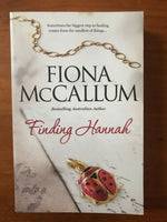 McCallum, Fiona - Finding Hannah (Paperback)