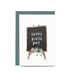 In the Daylight - Birthday Blackboard