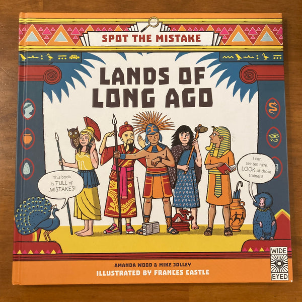 Wood, Amanda - Spot the Mistake Lands of Long Ago (Hardcover)
