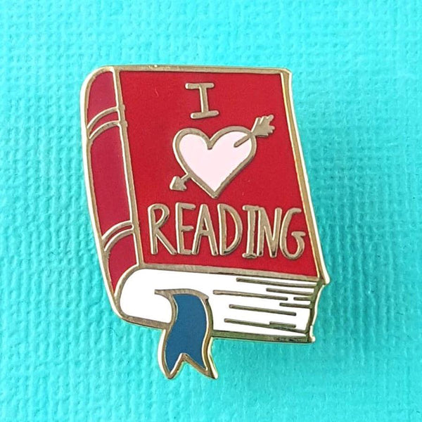 Jubly Umph Lapel Pin - I Heart Reading