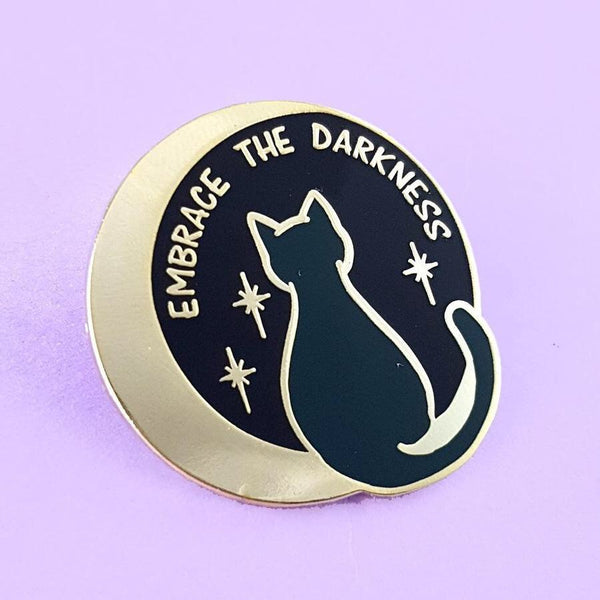 Jubly Umph Lapel Pin - Embrace the Darkness