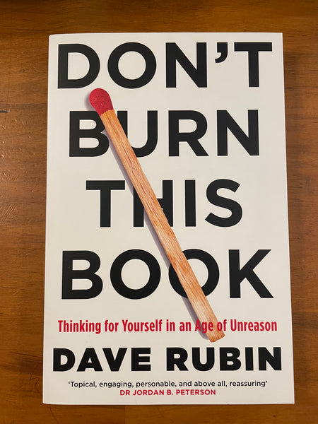 Rubin, Dave - Don't Burn This Book (Trade Paperback)