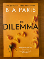 Paris, BA - Dilemma (Trade Paperback)