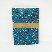Red Parka Notebook - Butterflies