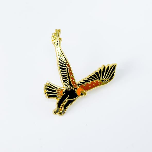 Red Parka Pin - Wedgetailed Eagle