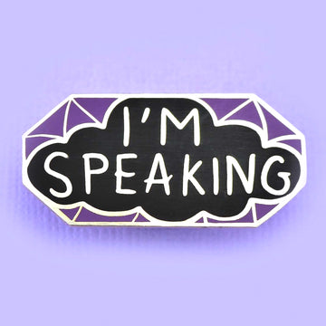 Jubly Umph Lapel Pin - I'm Speaking