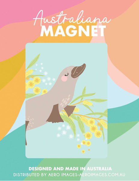 Australiana Magnet - Platypus