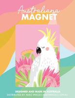 Australiana Magnet - Pink Cockatoo