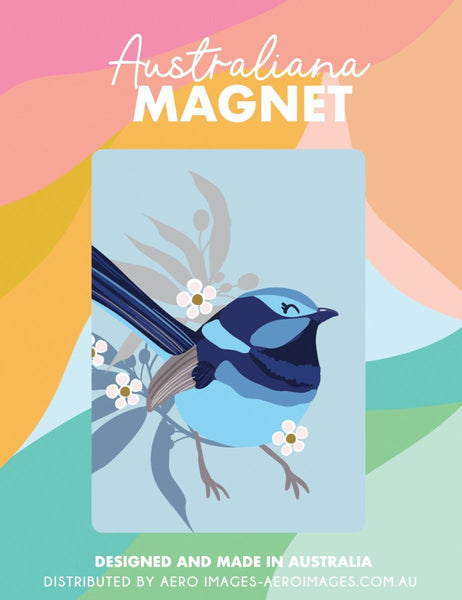 Australiana Magnet - Superb Fairy Wren