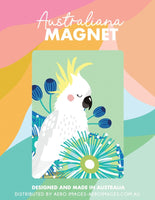 Australiana Magnet - Green Cockatoo