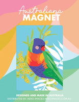 Australiana Magnet - Rainbow Lorikeet