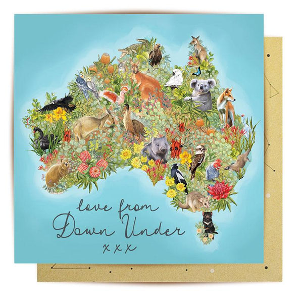 La La Land Mini Card - Love From Down Under