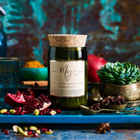 Mojo Candles - Moroccan Spice - Reclaimed Wine Bottle Candle