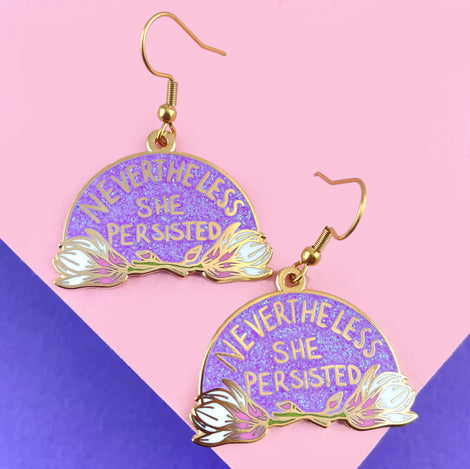 Jubly Umph Earrings - Nevertheless She Persisted