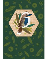 Wood Magnet Card - Kookaburra