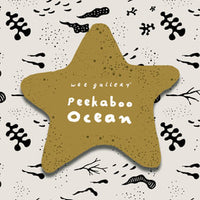Cloth Book - Wee Gallery Peekaboo Ocean
