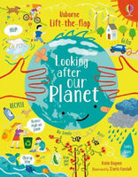 Board Book - Usborne Lift the Flap Looking After Our Planet