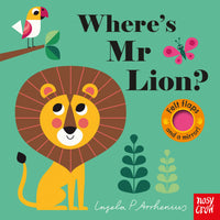 Board Book - Felt Flaps - Where's Mr Lion?