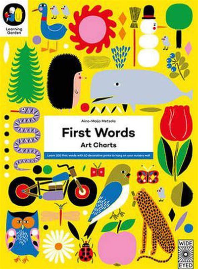 Paperback - First Words Art Charts
